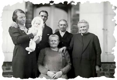 famille Deneve x Caille 1940