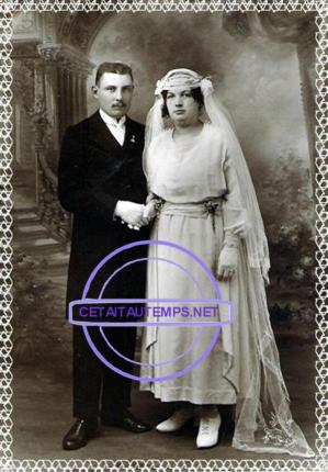 mariage marc gabrielle 1923