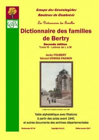 Dictionnaire GGAC Bertry