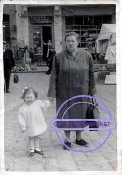 Domi et grand mere 1955