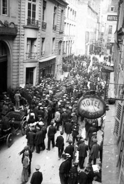 Rue du croissant paris 1914